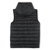 Blue Reversible Logo Puffer Vest