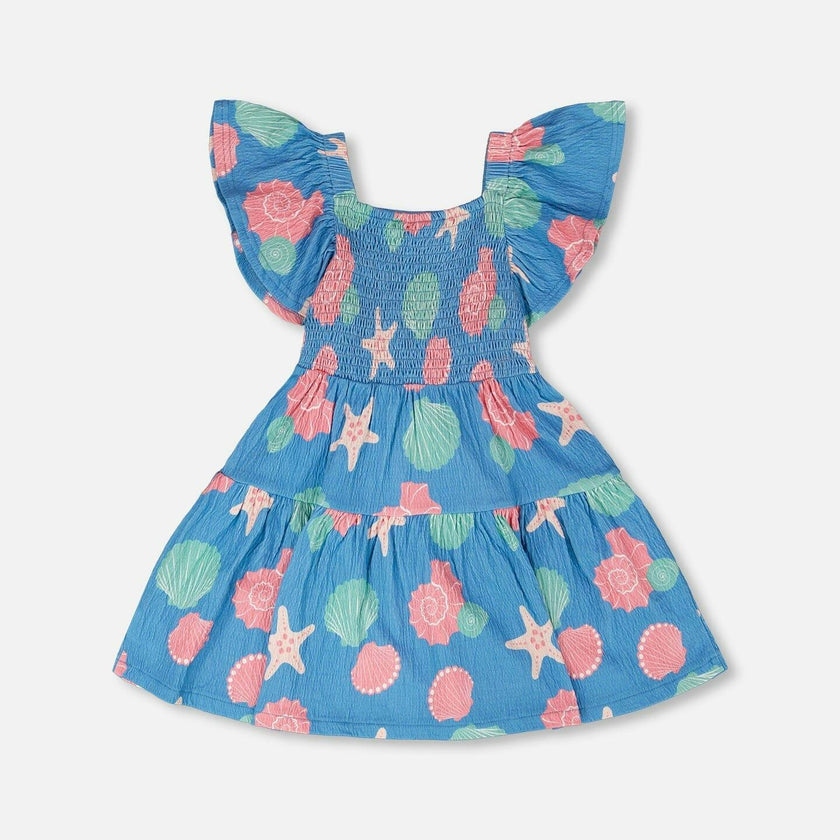 Crinkle Jersey Dress