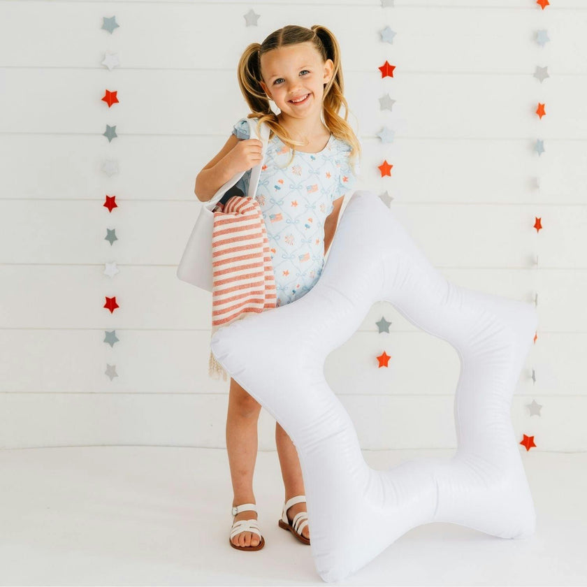Patriotic Trellis Bathing Suit