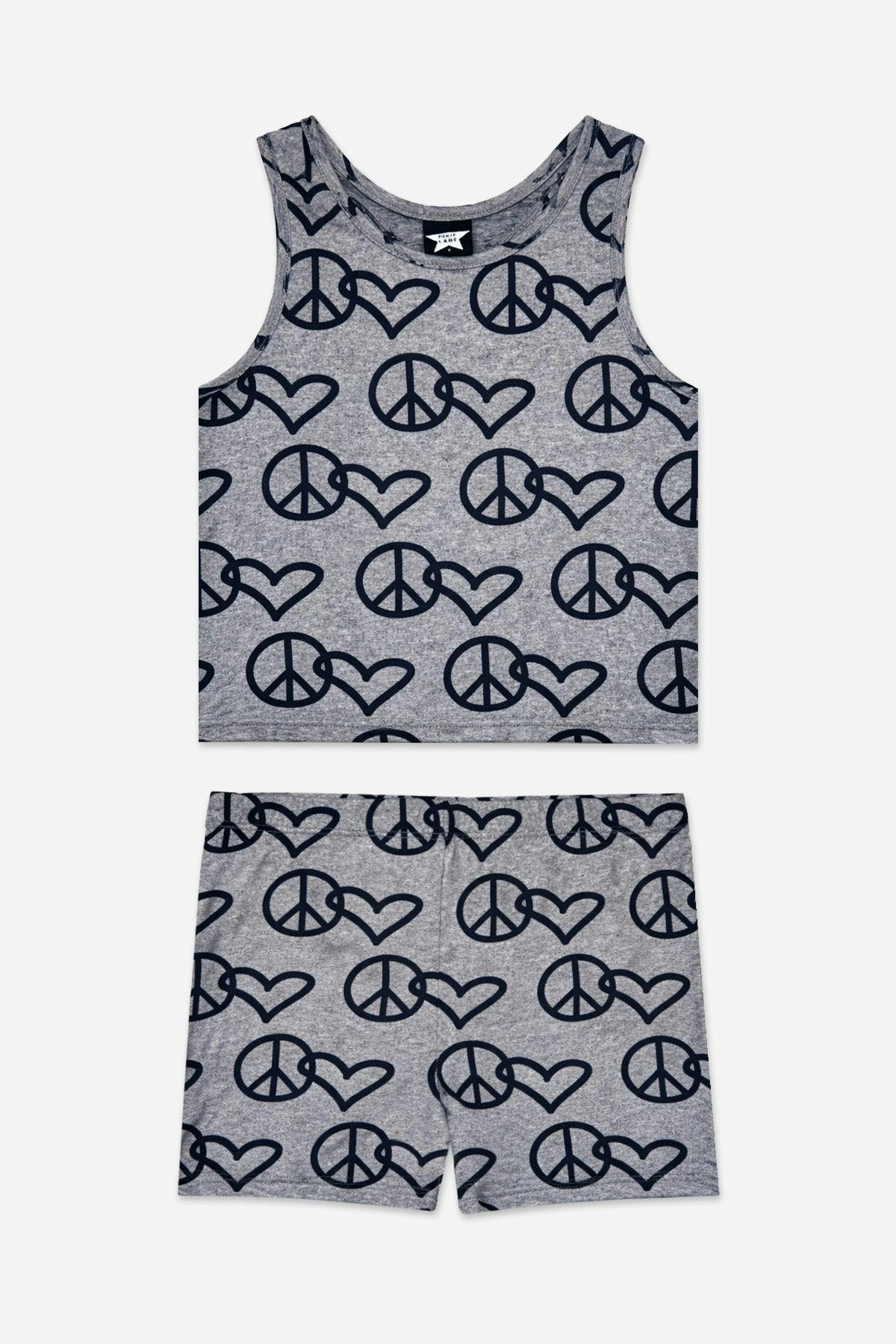 Simply Soft Luxe Cropped Racerback Tank & Tumble Short