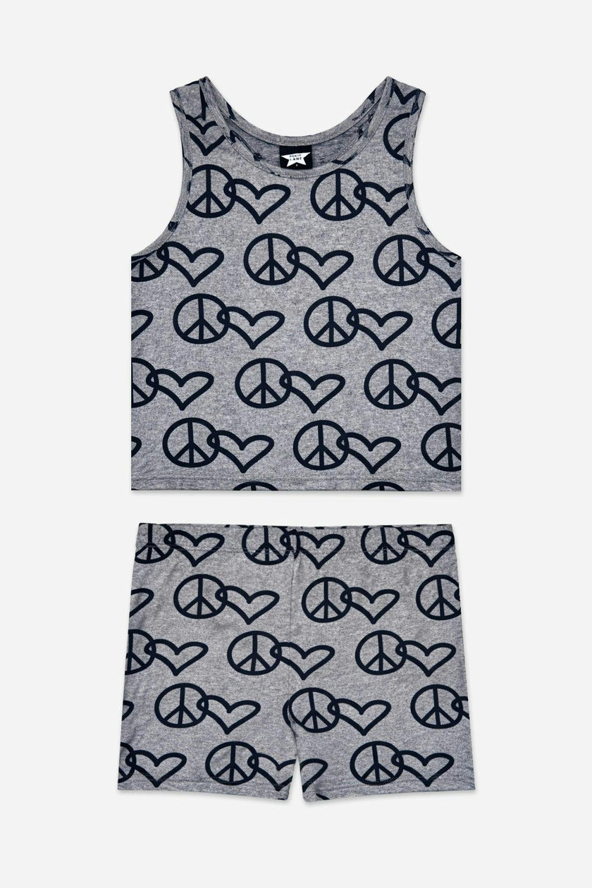 Simply Soft Luxe Cropped Racerback Tank & Tumble Short