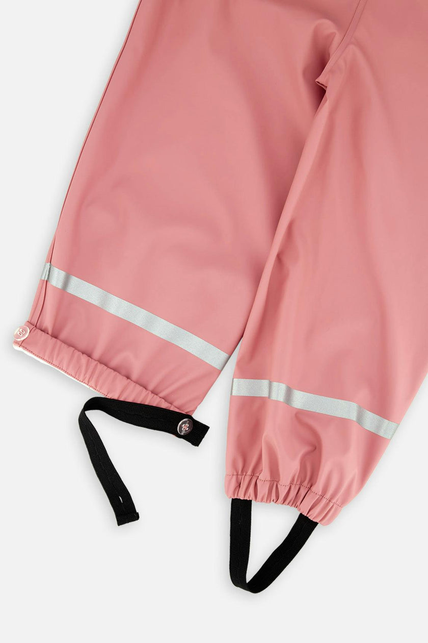 Rain Overalls Pink
