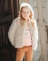 Short Faux Fur Coat