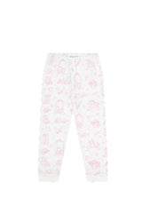Pink Lone Star Toile Pajamas