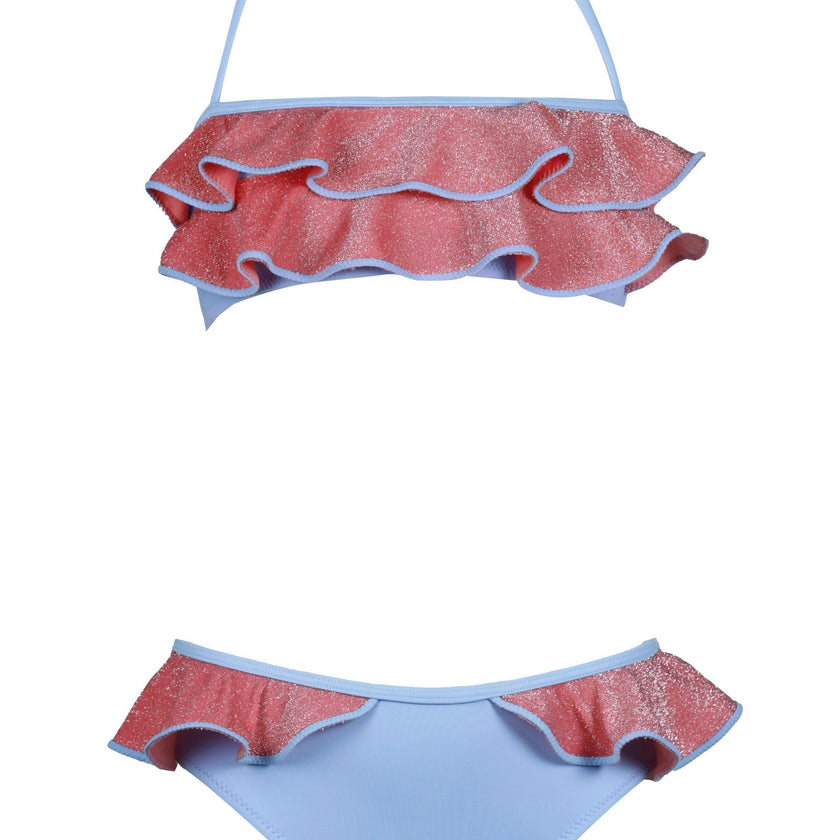 Santa Sleeveless Two-Piece Bikini