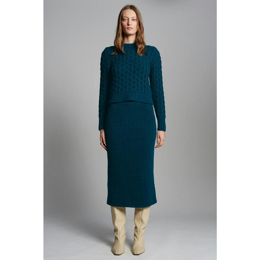 AMARA SWEATER | REGAL GREEN