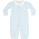 Blue Cheetah Print Converter Gown