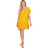 Women's Capucine Mini Caftan Embroidered Dress