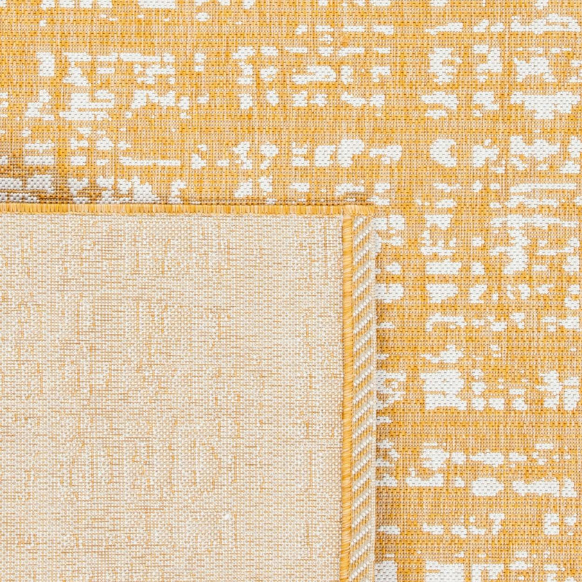 Courtyard Phoebe Indoor/Outdoor Rug, Yellow