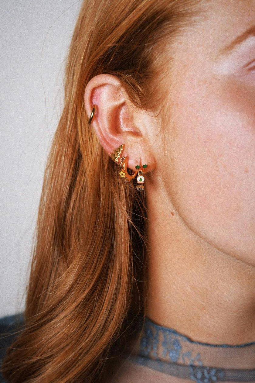 Holiday Tree Stud Earrings
