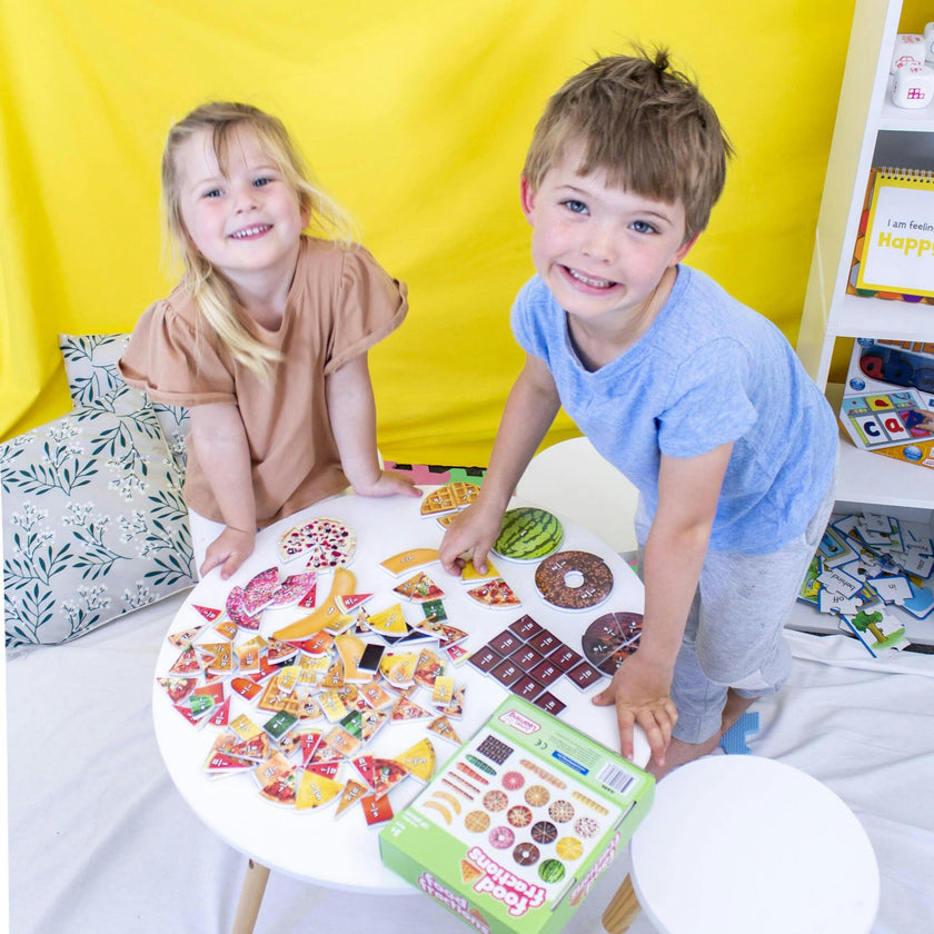 Food Fractions Educational Learning Set
