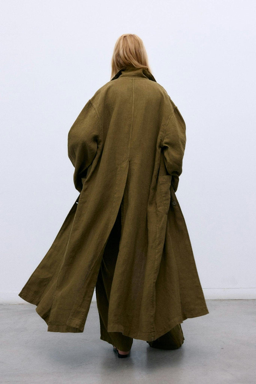 Melissa Woman Pant Palazzo Earthy Olive