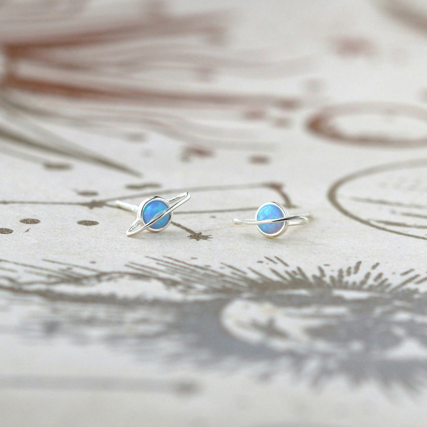 Saturn Stud Earrings