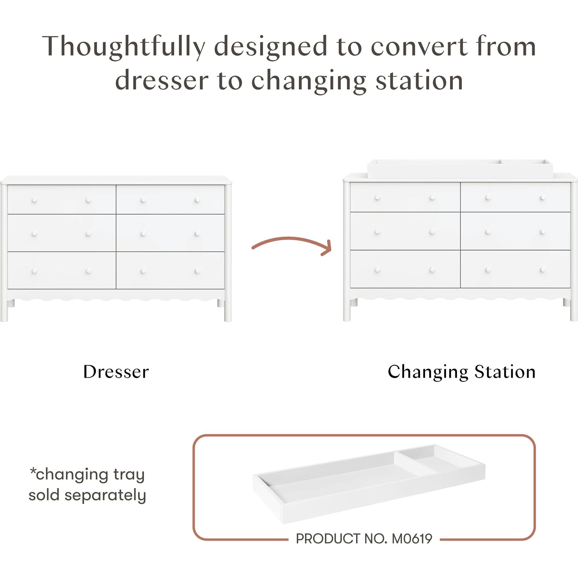 Swell 6-Drawer Wide Assembled Dresser (56