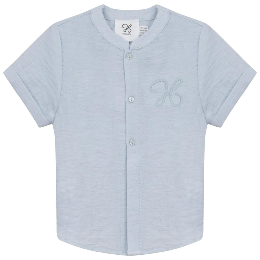Woven Crinkle Shirt