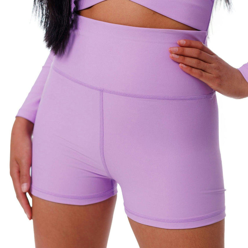 High-Waisted Compression Shorts