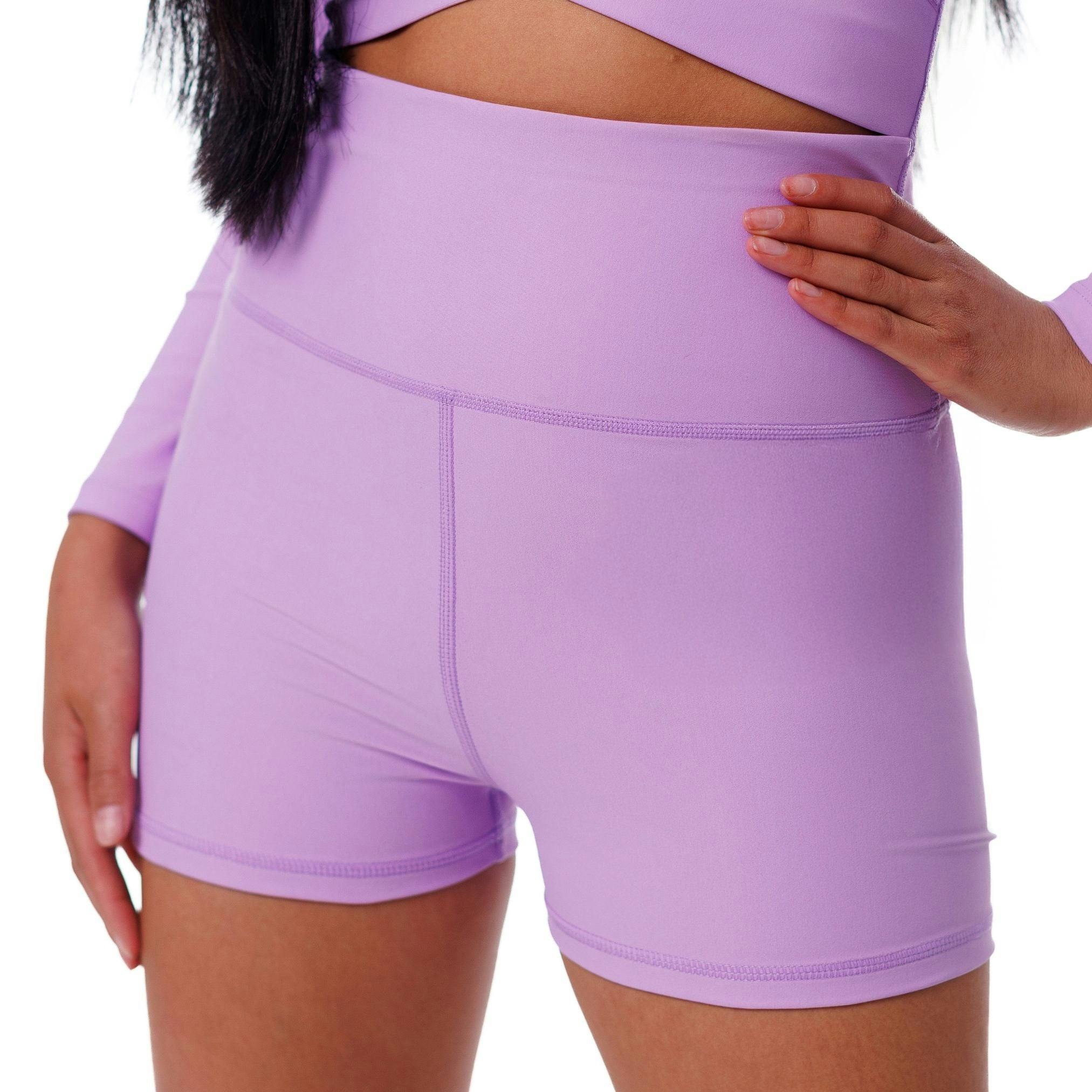 High-Waisted Compression Shorts