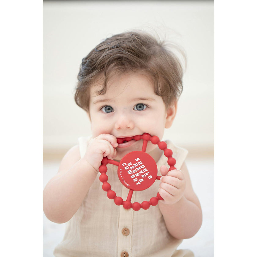 Cowboy Happy Teether