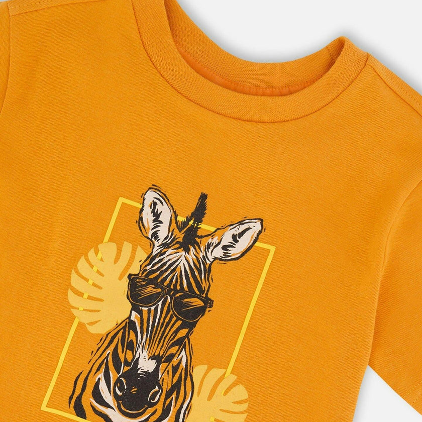 Organic Cotton Short Sleeve T-Shirt Orange
