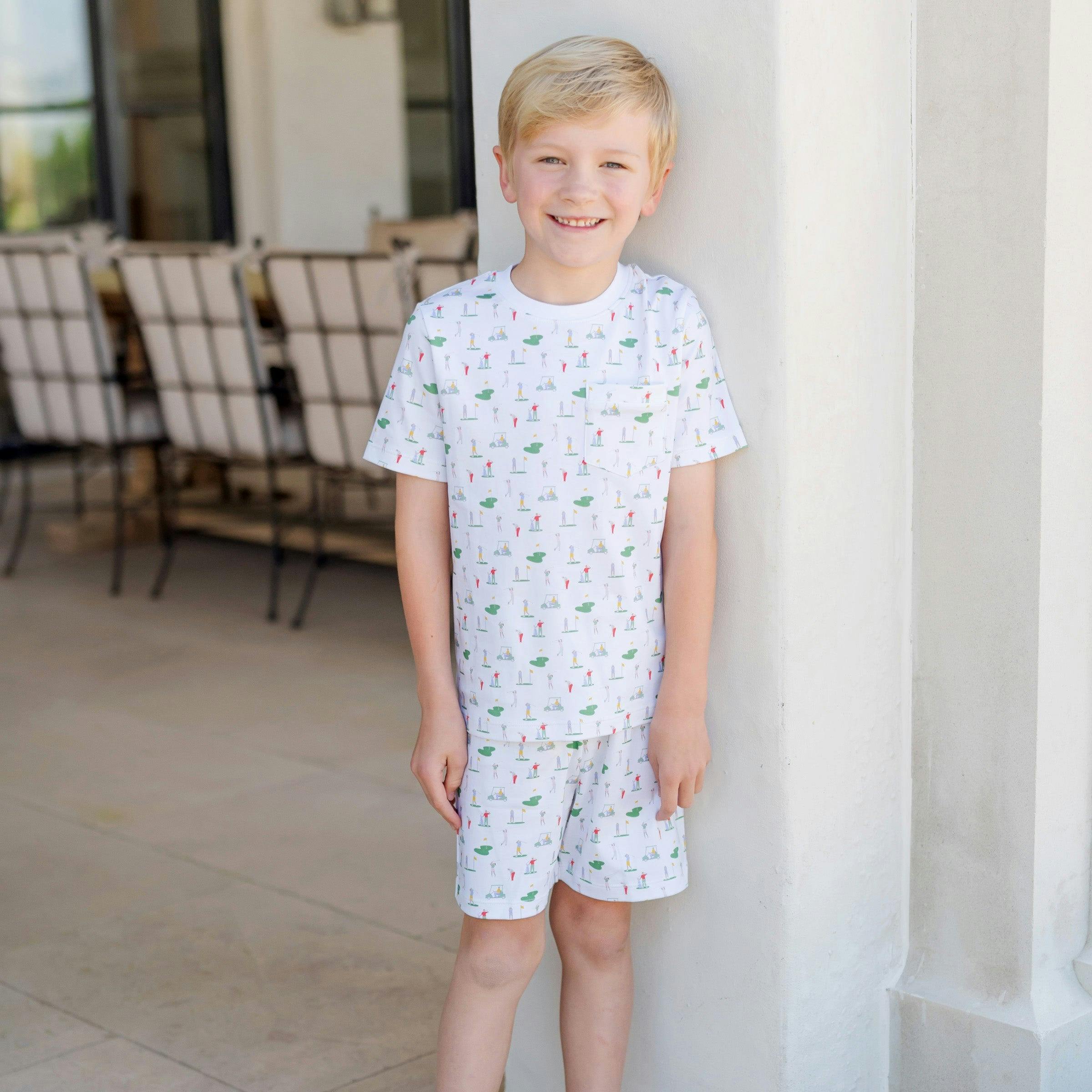 Charles Boys' Short Set - Golf Life