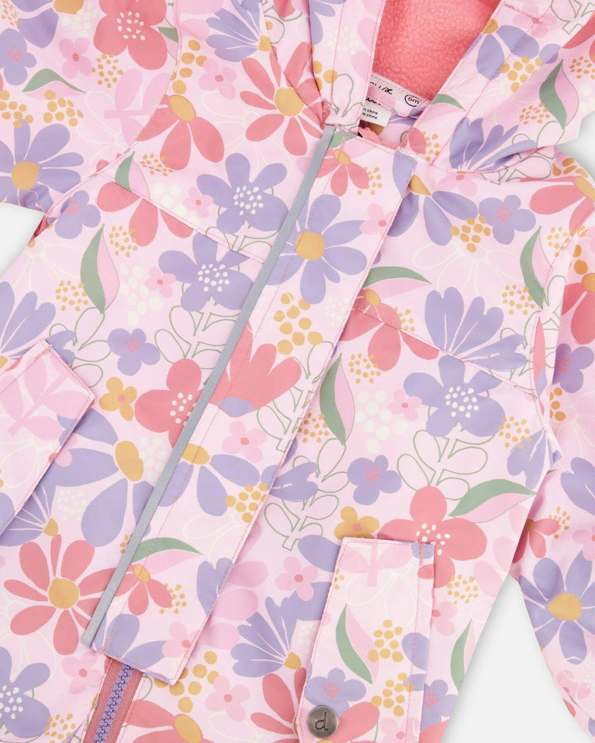 Baby Mid-Season One-Piece Outerwear With Hat