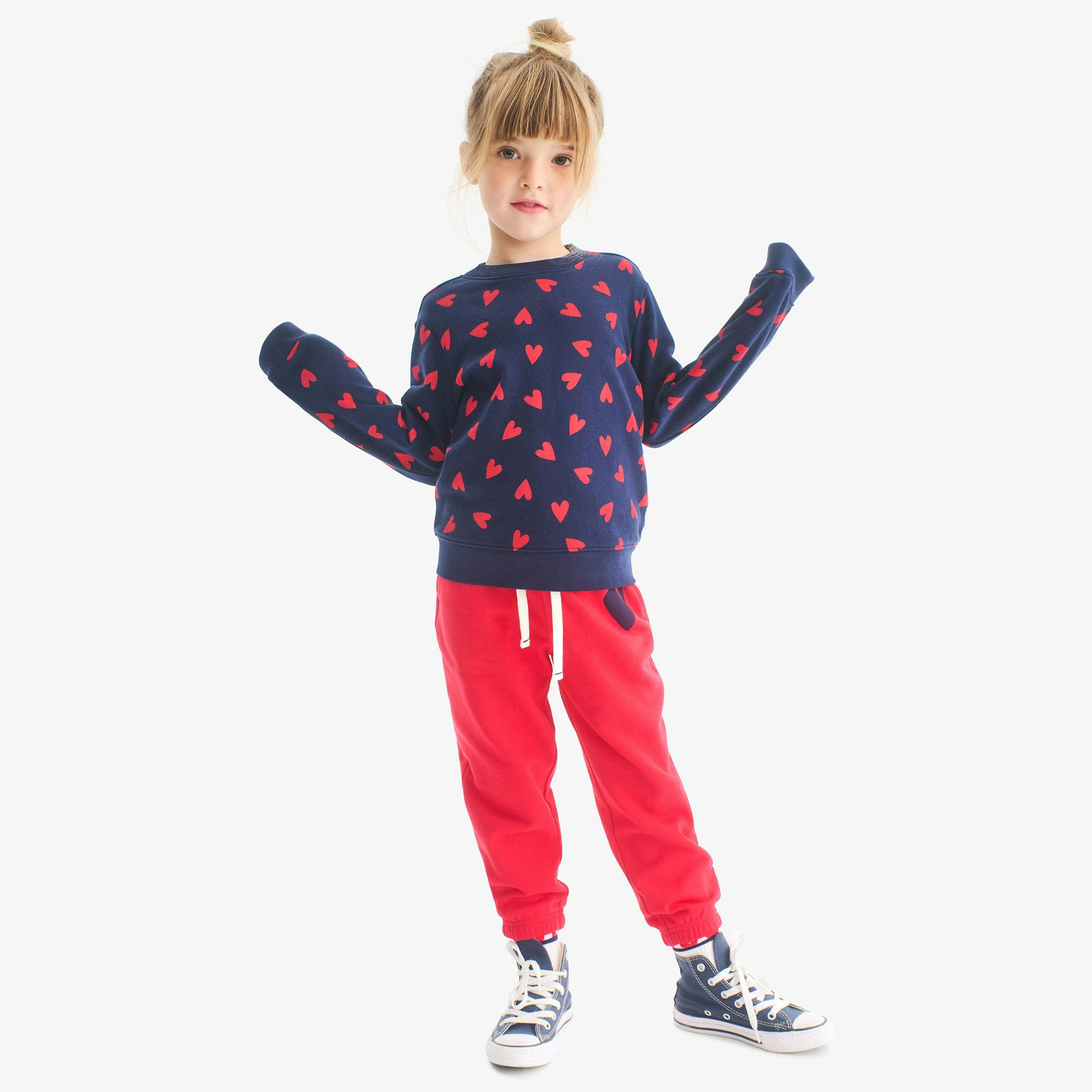 Kids heart sweatpant