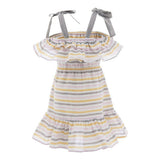 Multicolor Striped Summer Dress