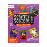 Scratch & Scribble Mini Window Banner Kit - Boo Buddies - 6 Cards