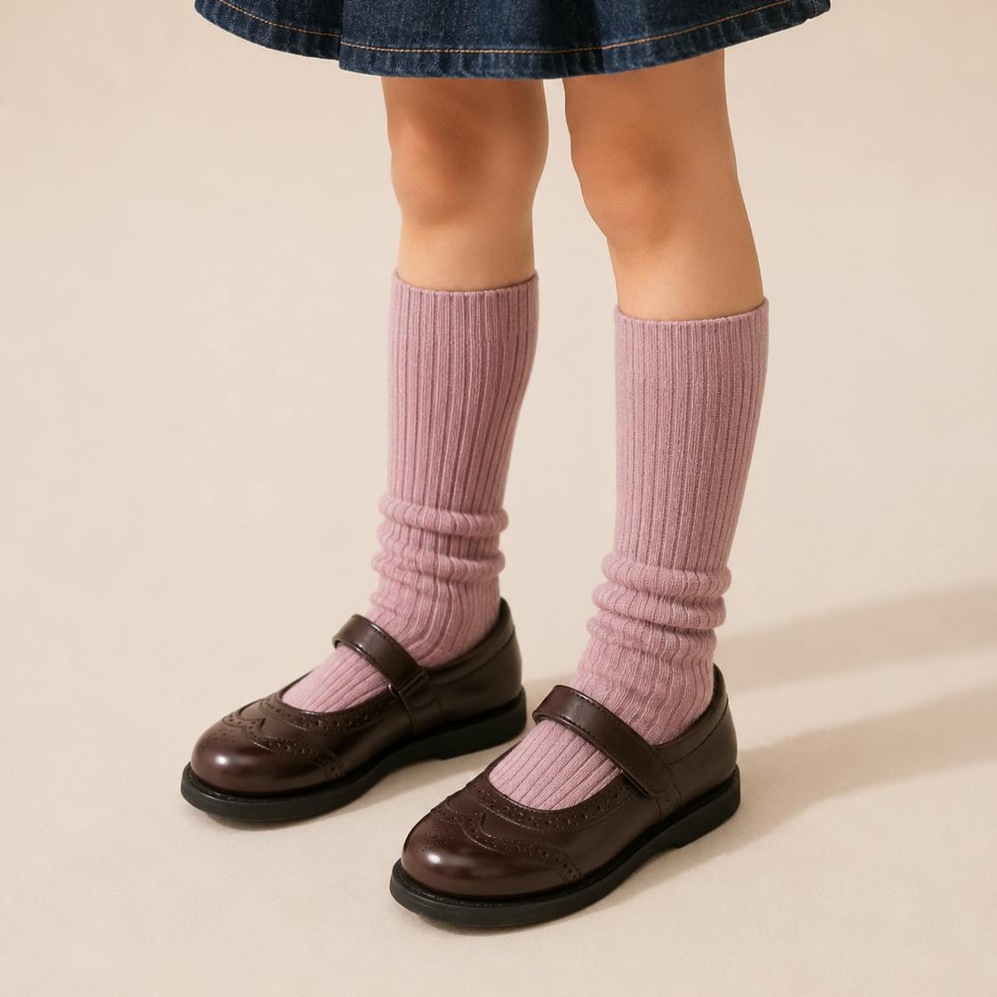 Scholar Spectator Mary Jane | Brown Leather