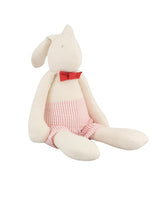 Arthus The Rabbit | Red-Striped Linen Pants