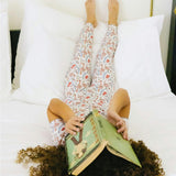 girls mercado bloom short sleeve pima pajamas set