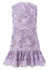Emmelina Embroidery Mini Dress