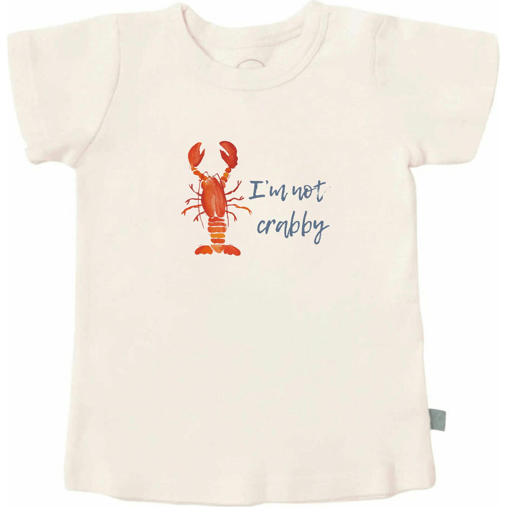 graphic tee | Im not crabby