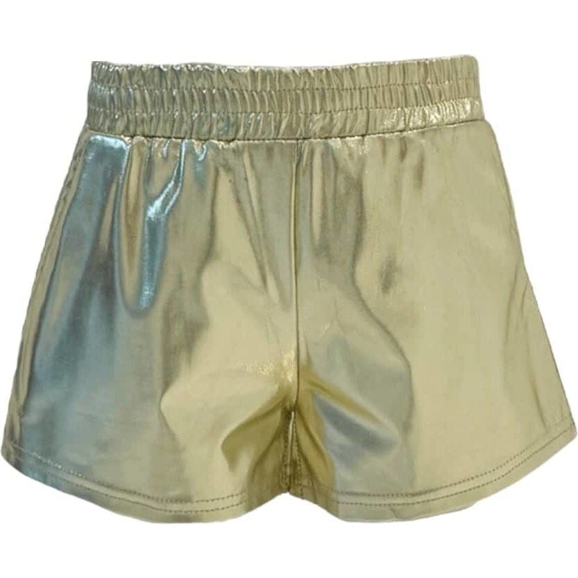 Metallic Track Shorts Blue