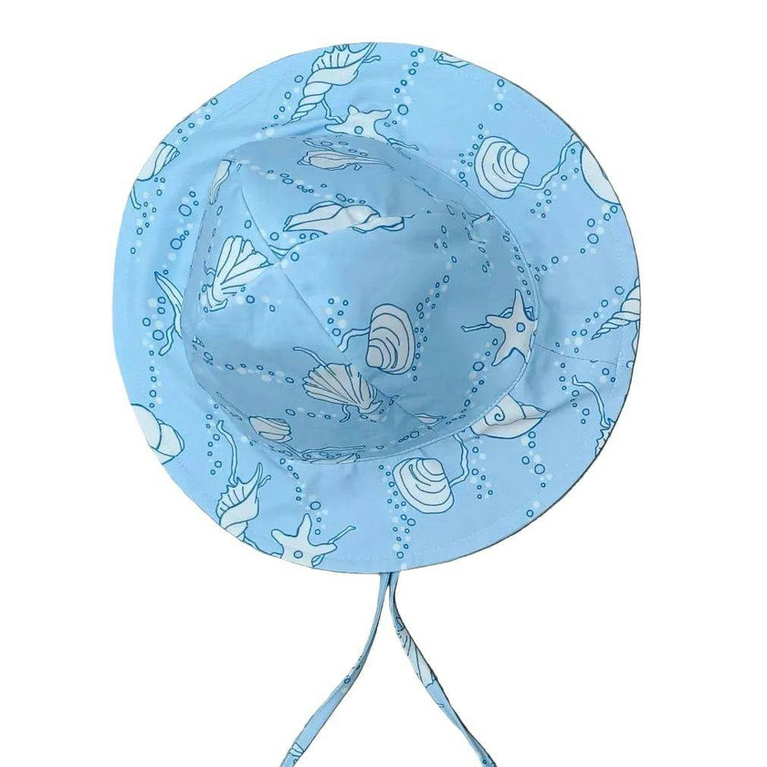 Sunhat in Blue Shell