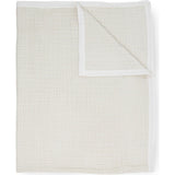 Cotton Muslin Quilted Throw - Adobe Checker