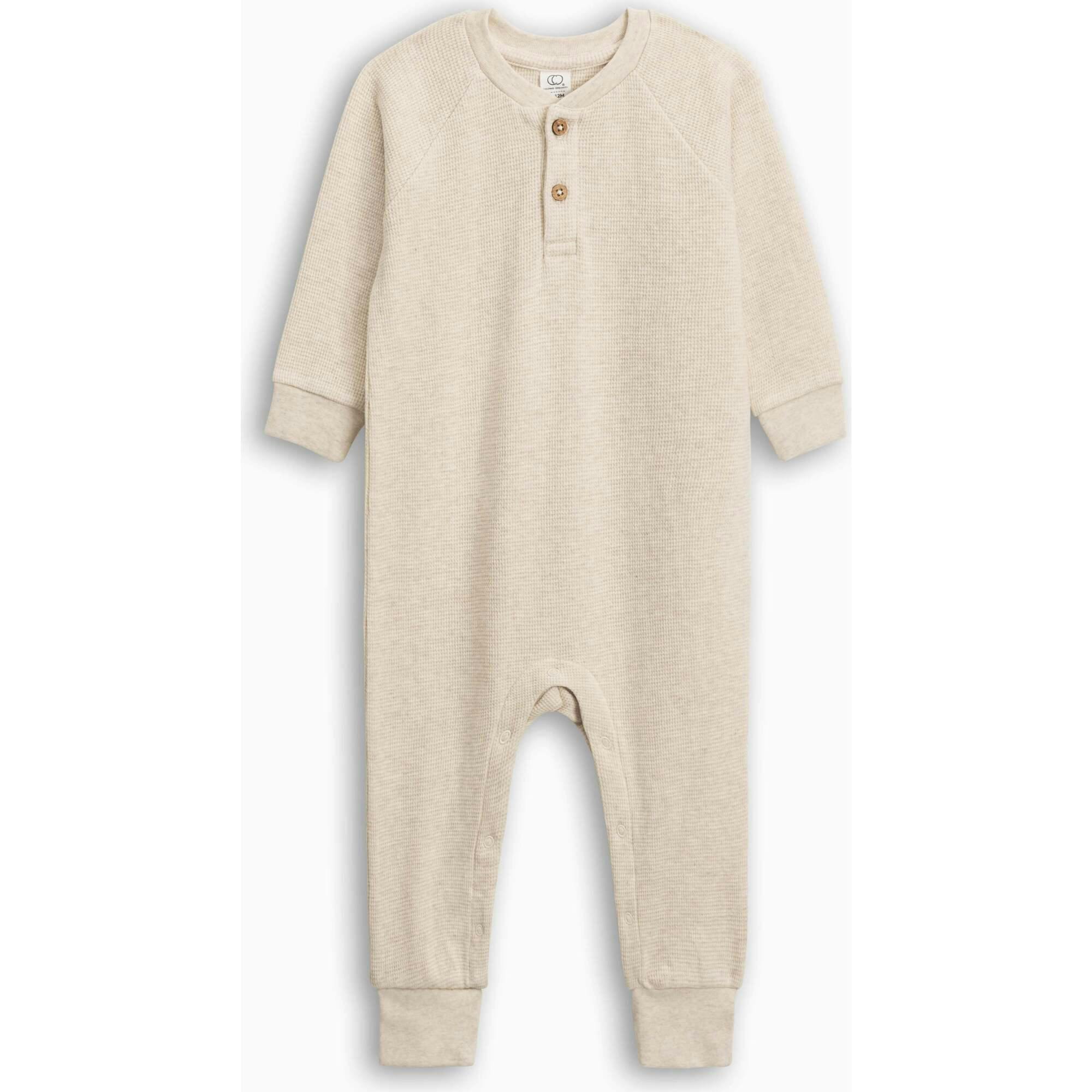 Crosby Waffle Knit Henley Romper