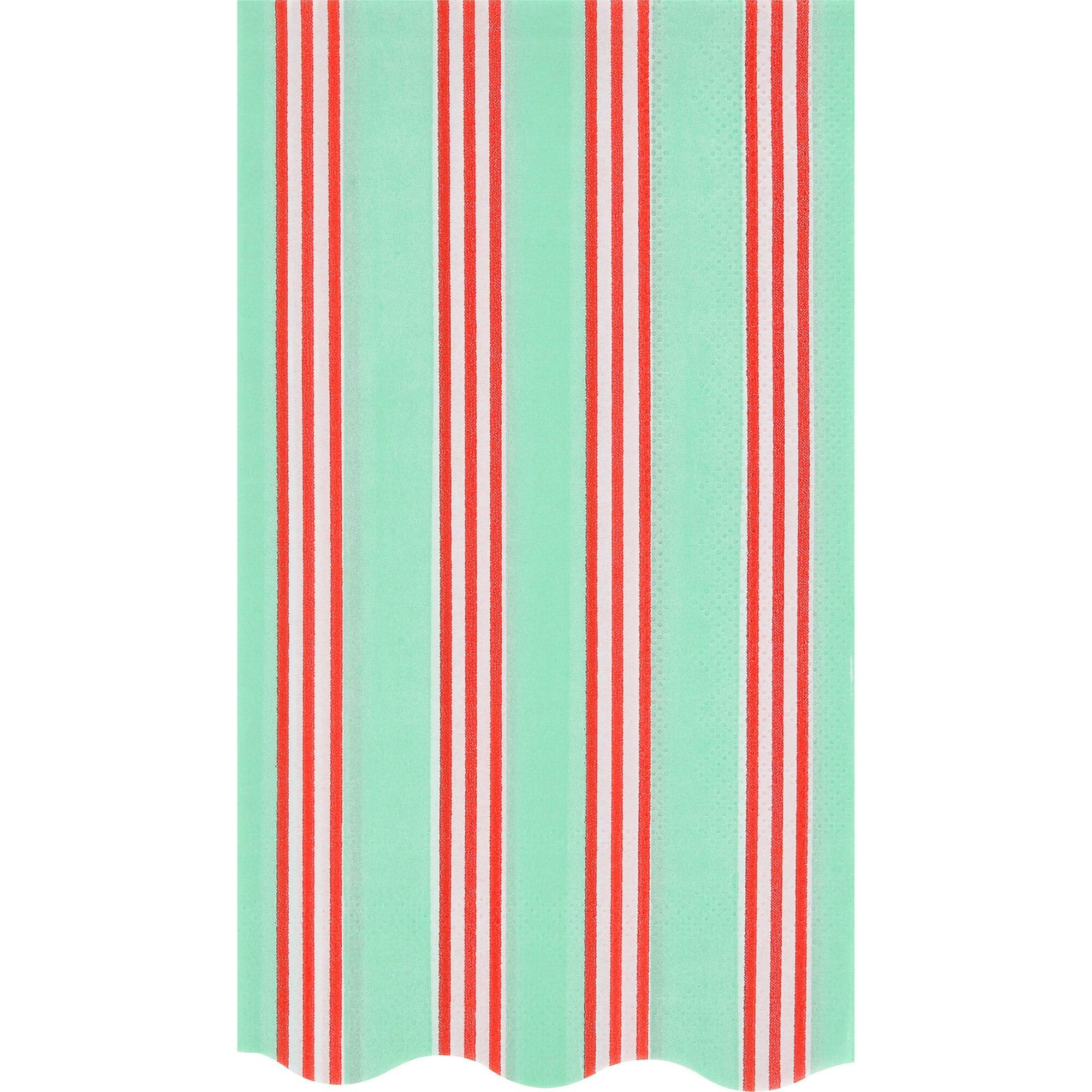 Festive Stripe Guest Towels