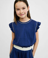 Bea Short Set, Navy