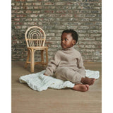 Fuzzy Boxy Mock Neck Sweater