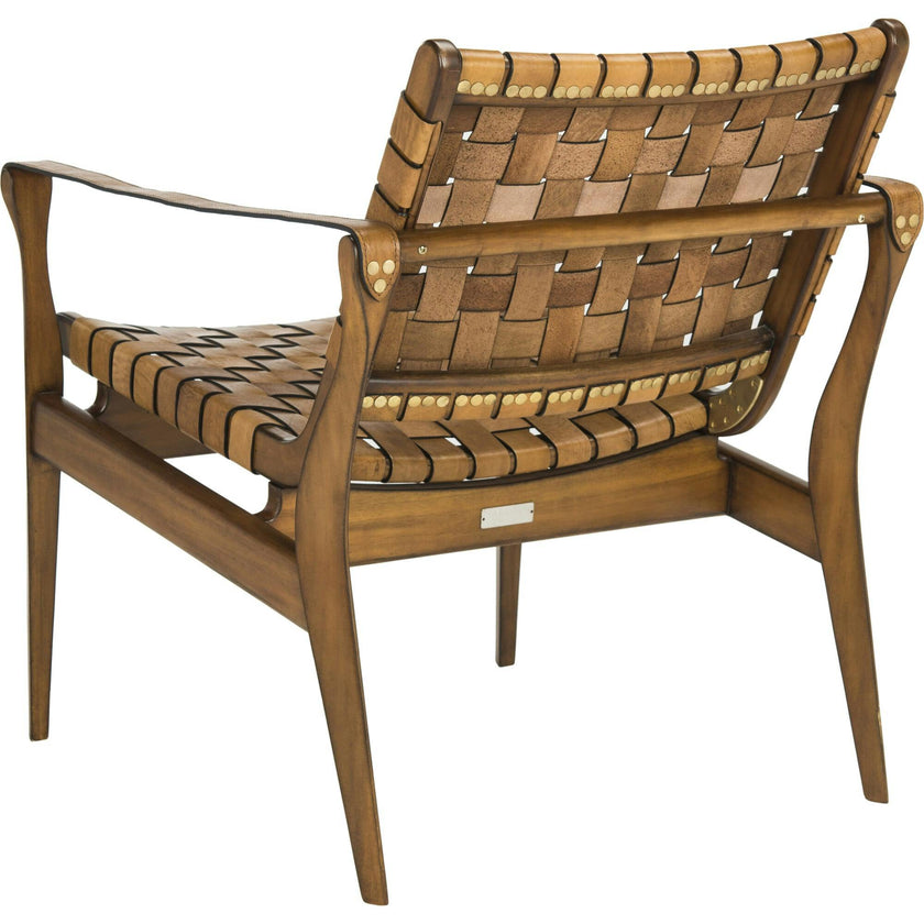 Dilan Leather Safari Chair