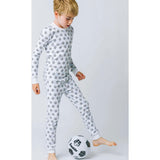 The Organic Long Sleeve Pajama Set [Soccer]