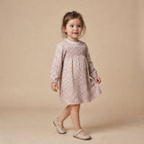 Organic Smocked Sundress - Wild Petal