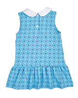 Printed Knit Dress With Flowers