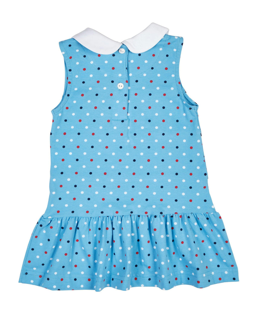 Printed Knit Dress With Flowers