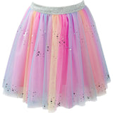 Rainbow Sequins Skirt w/Wings & Wand Size 5/6
