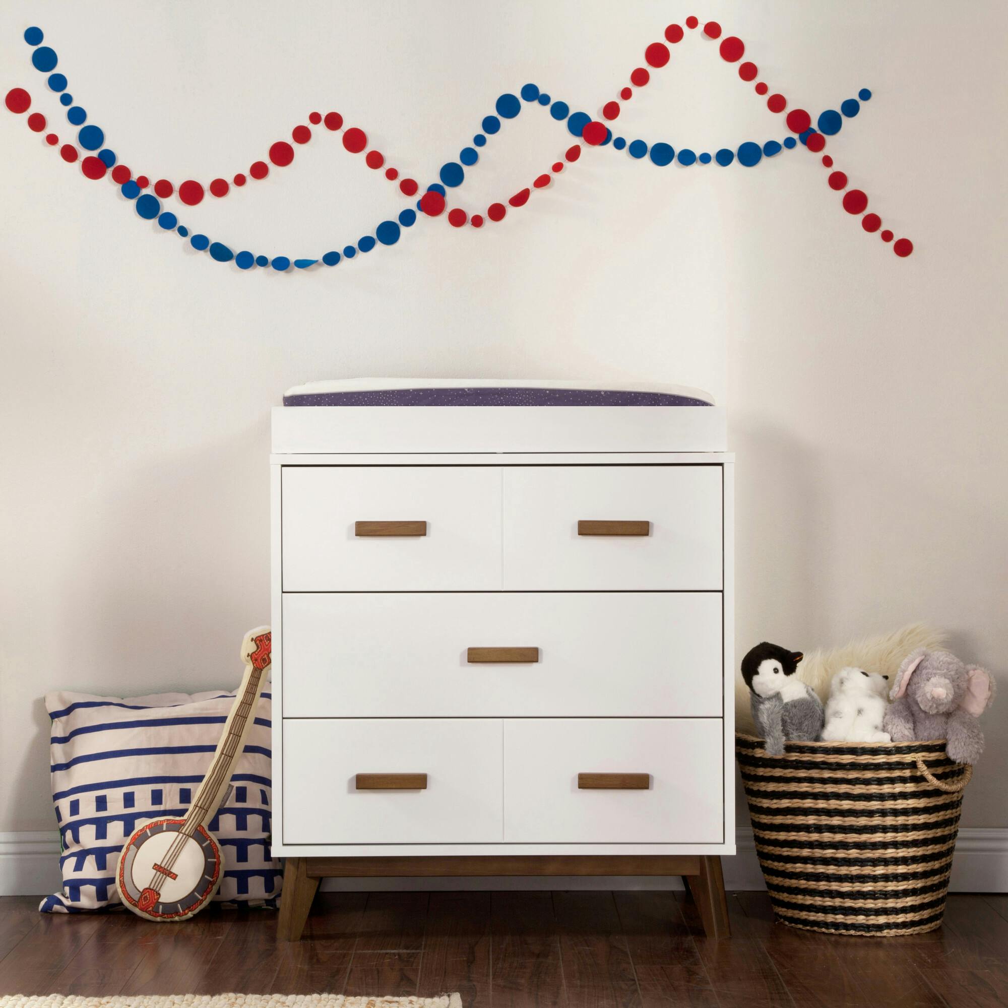 Scoot 3-Drawer Changer Dresser with Removable Changing Tray