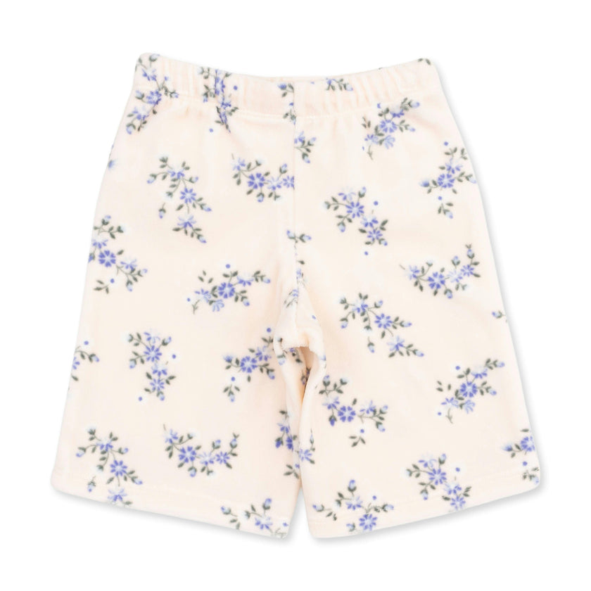 Sweet Hanna Floral Velour - Oversized Sweatshirt and Wide Leg Pant