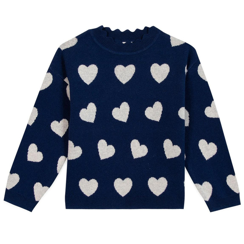 Mila Heart Sweater