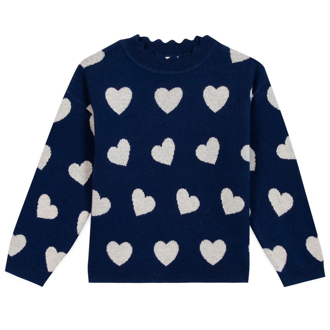 Mila Heart Sweater